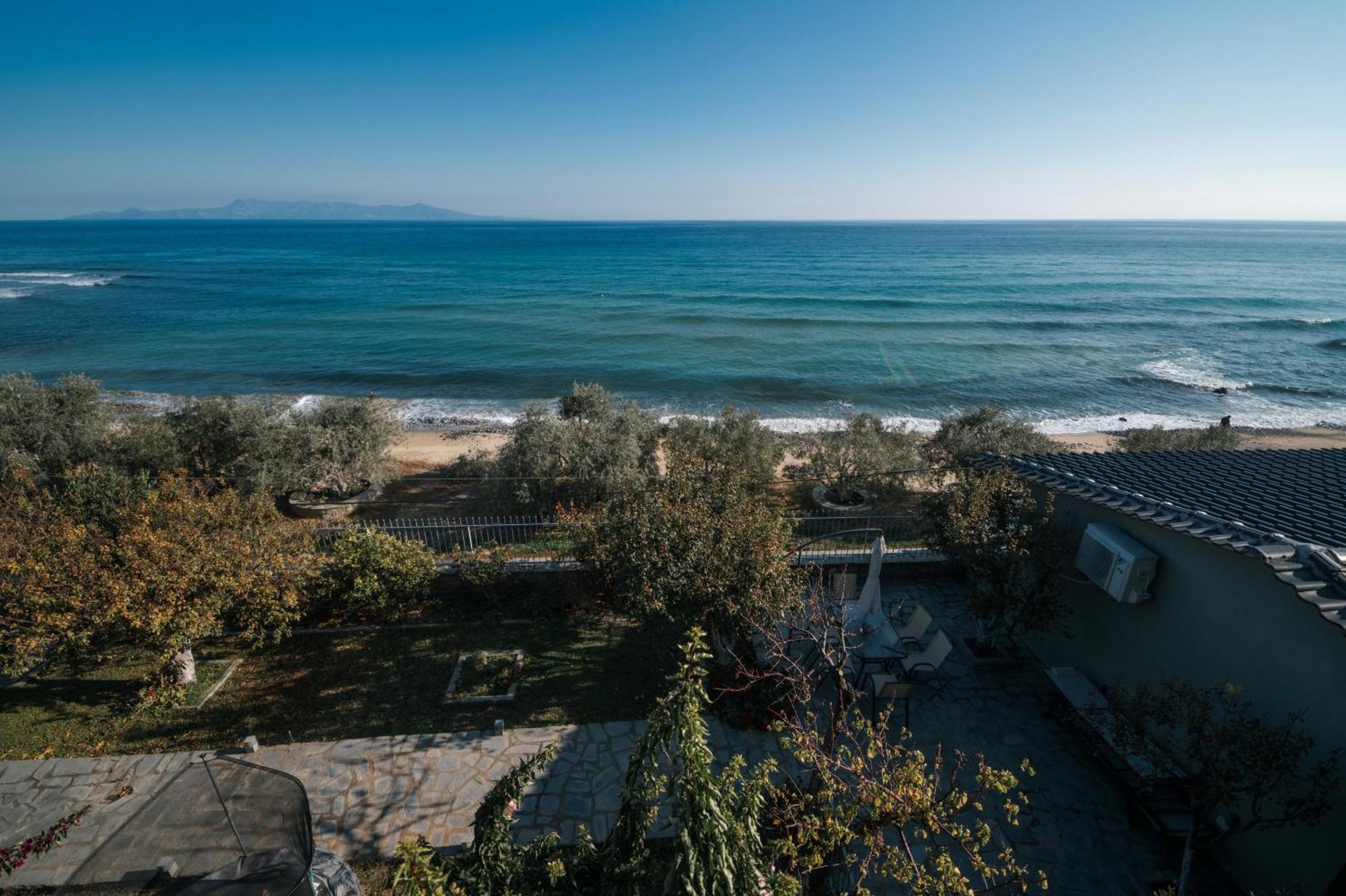 Aegean View Villa Loutra Elevtheron Екстер'єр фото