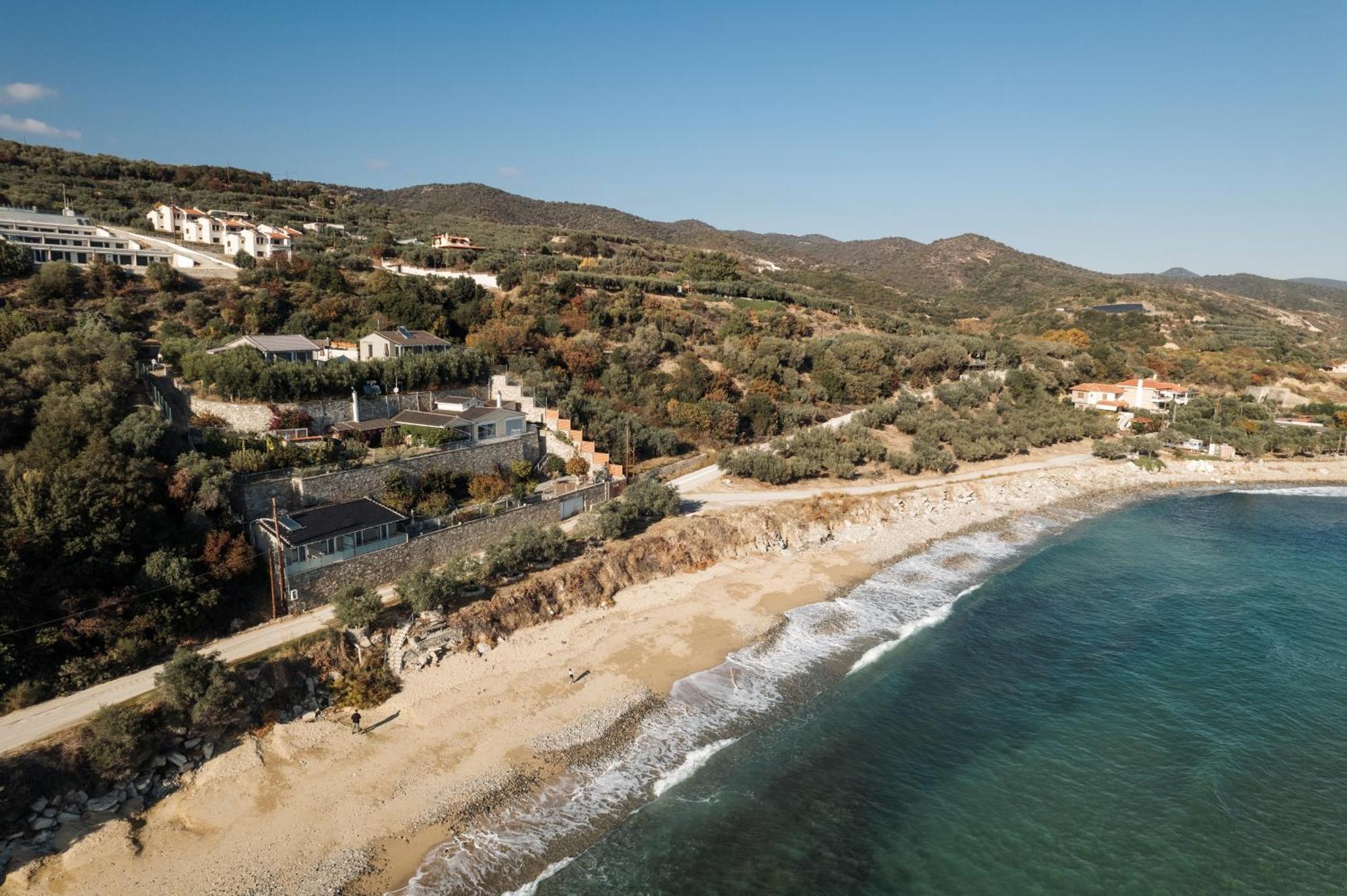 Aegean View Villa Loutra Elevtheron Екстер'єр фото