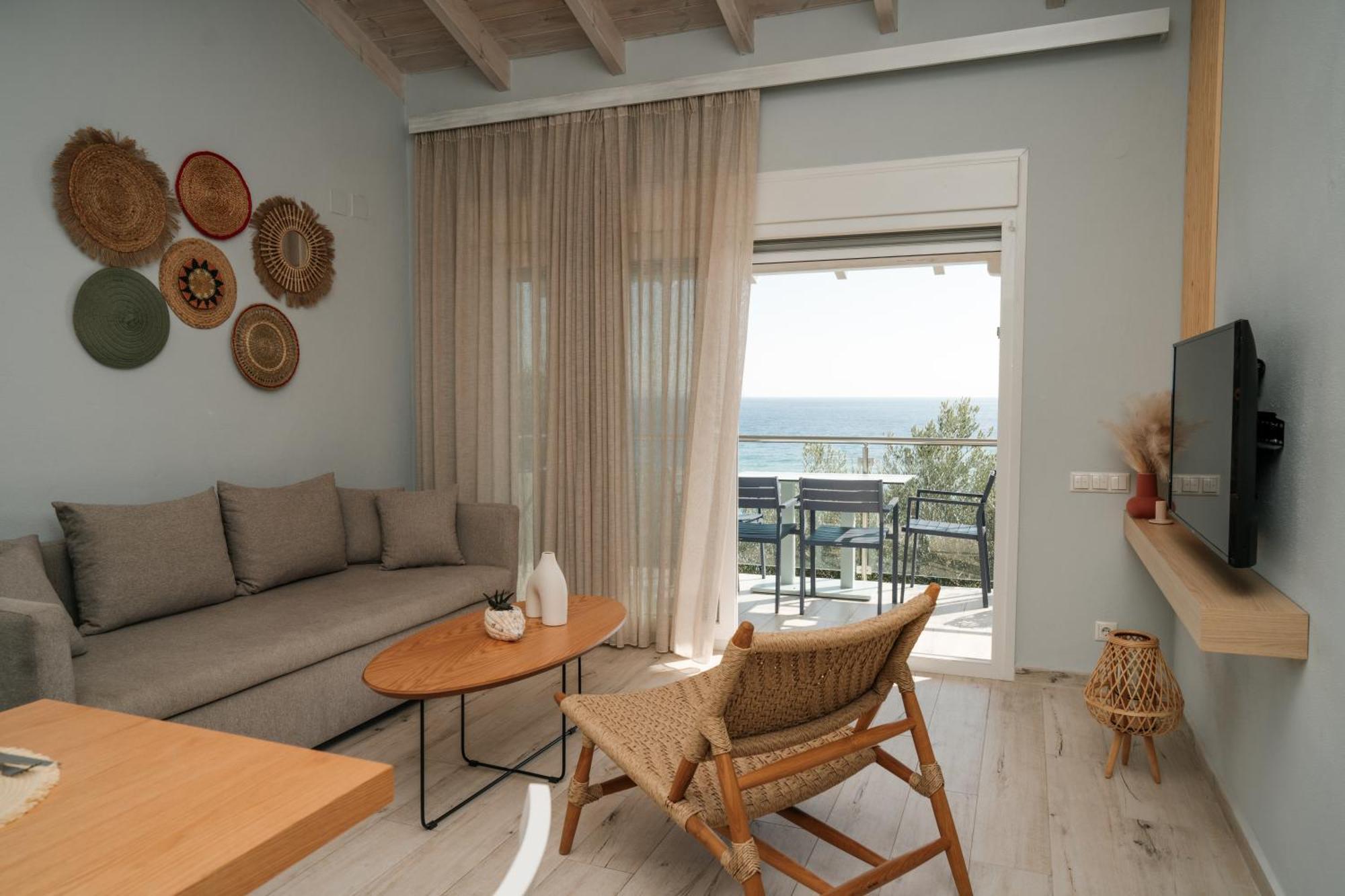 Aegean View Villa Loutra Elevtheron Екстер'єр фото