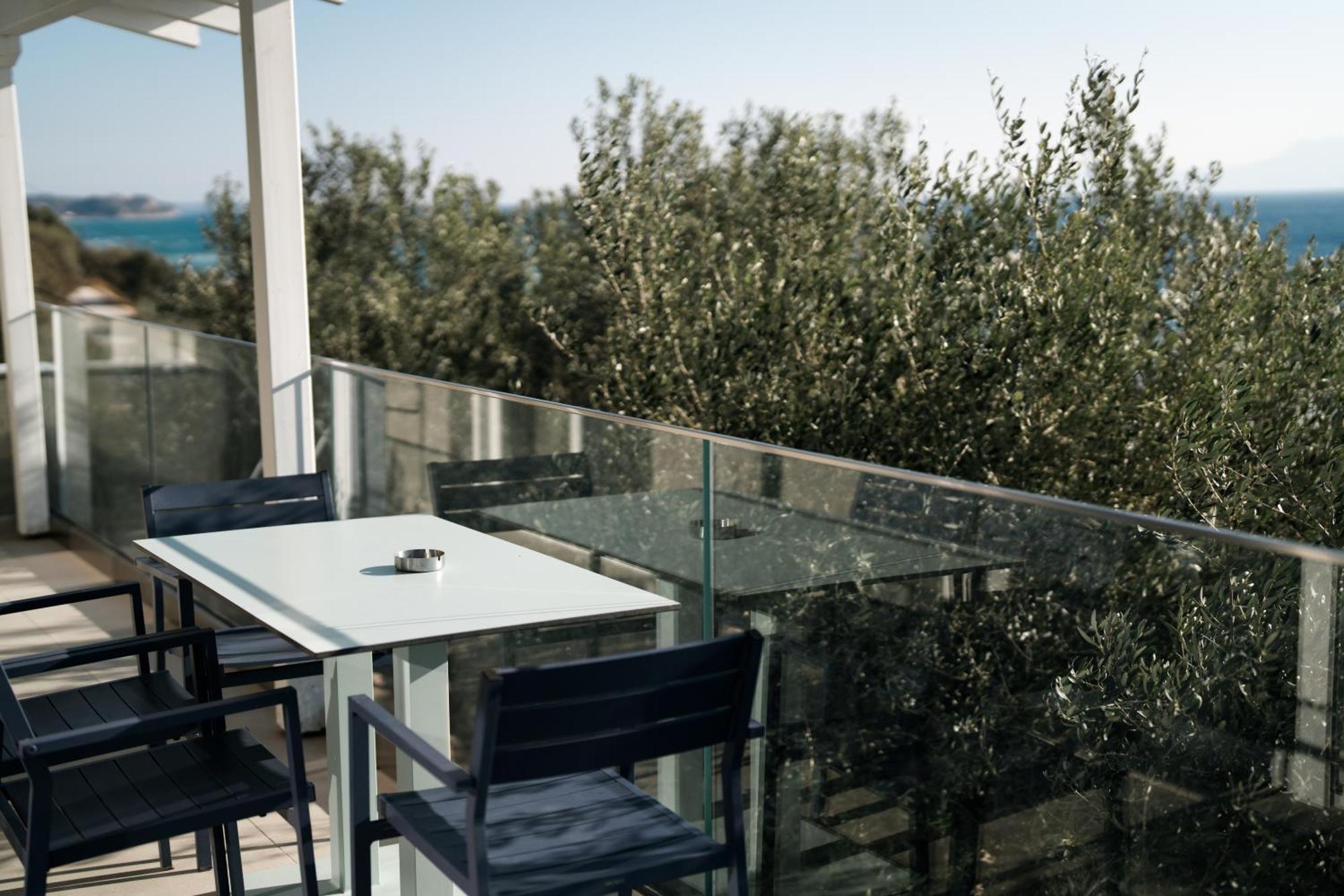 Aegean View Villa Loutra Elevtheron Екстер'єр фото